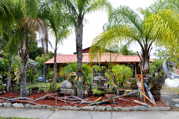 The House across the street from the Bowling Ball House