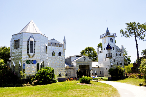 the outside of Solomon's Castle