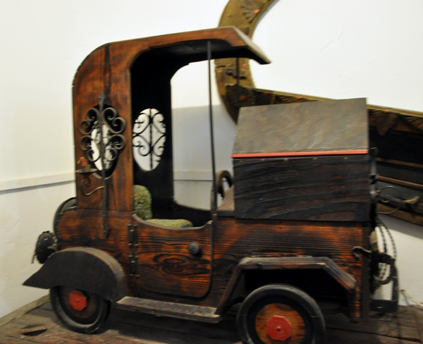 car with a V-8 engine