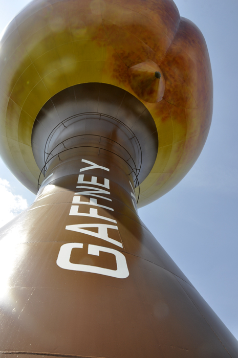 The Peachoid - The Big Peach in Gaffney, S.C.