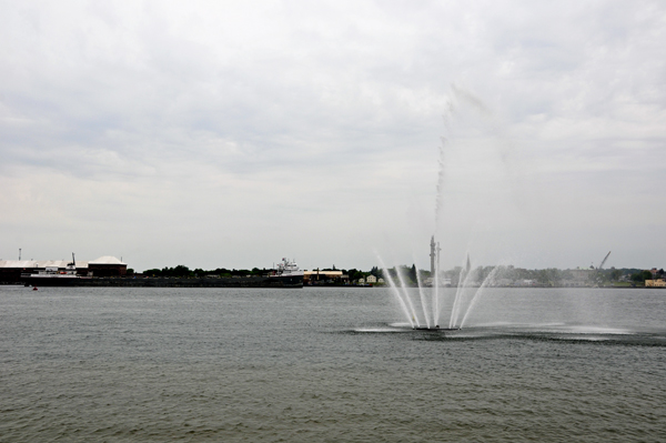 a water fountain