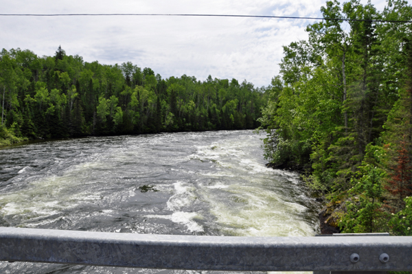 view from side of the bridge