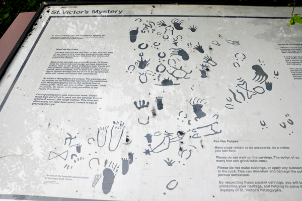 petroglyph sign