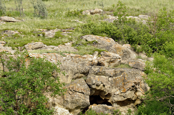 where the petroglyphs are that can't be seen