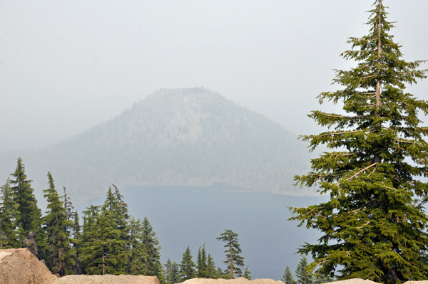 smoke from fires spoils the view