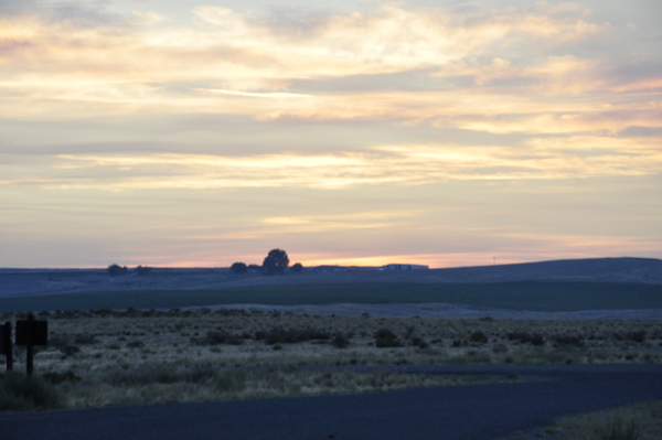 Sunrise at Bruneau Dunes State Park