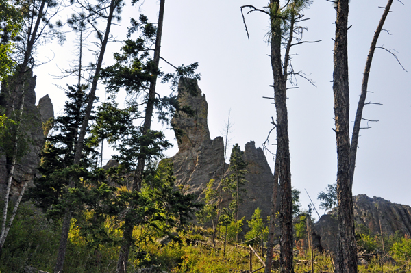 the Cathedral Spires area
