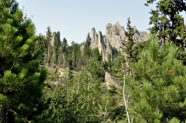the Cathedral Spires area