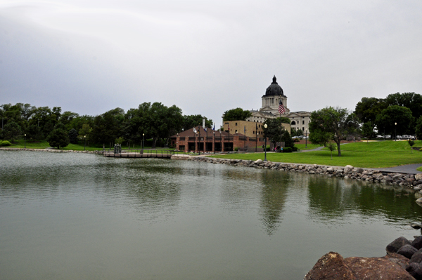 Capitol Lake in Pierre