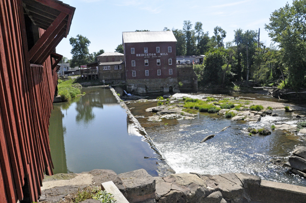 the Bridgeton Dam and Mill