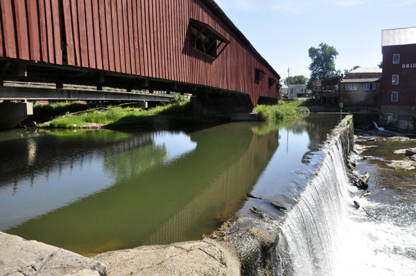 the Bridgeton Dam