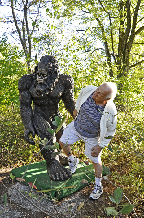 Lee Duquette and Big Foot