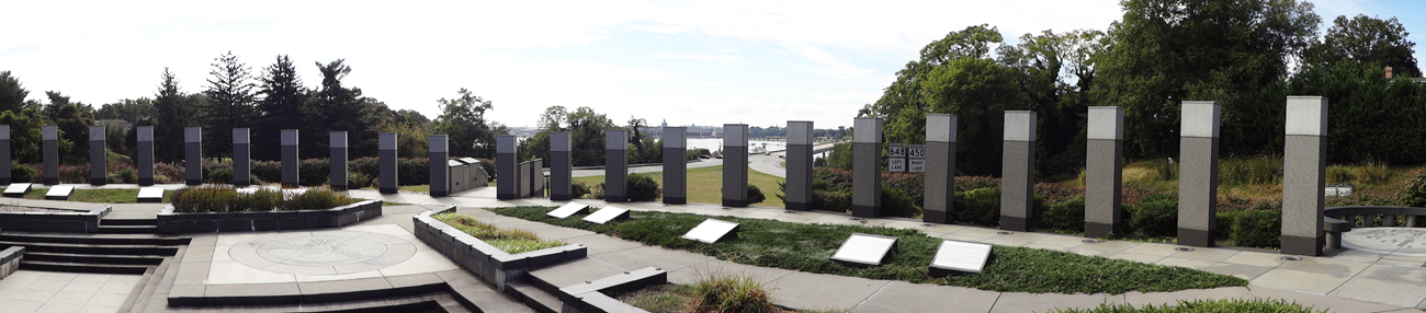 panorama of the WW II memoria
