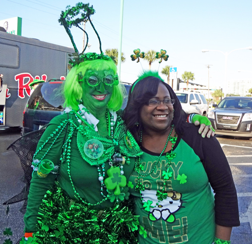 The Irish Angel and a lovely guest