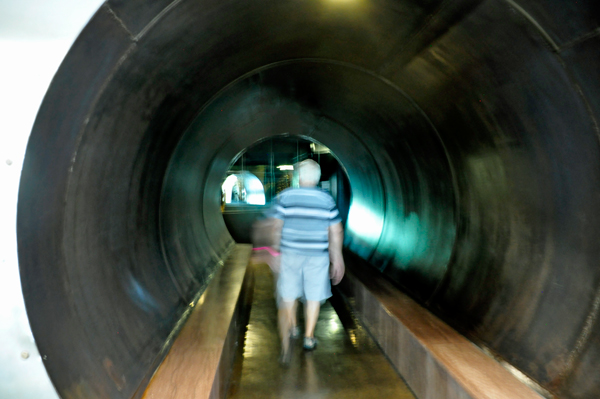 Lee Duquette inside The Vault Room