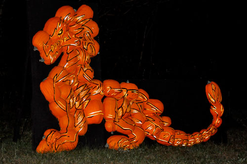 dragon pumpkin