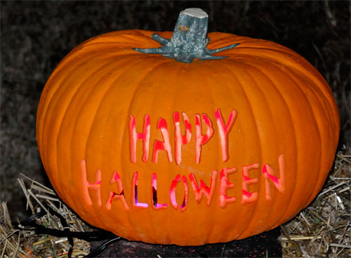 carved pumpkin
