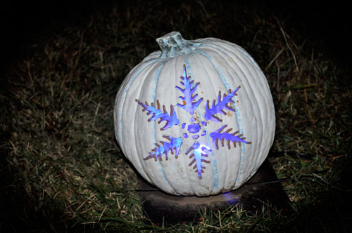 The white pumpkin 