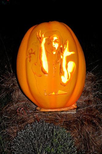 carved pumpkin