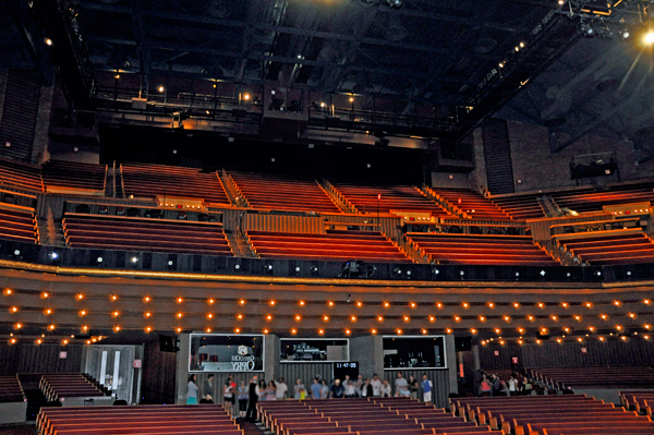 seating at the Grand Ole Opry