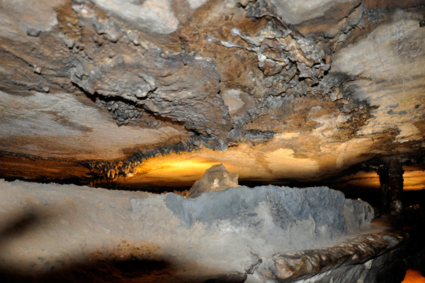 formation inside Ruby Falls
