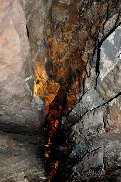 Hall of Dreams formation inside Ruby Falls