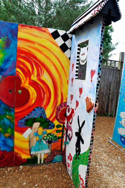BHuntsville Botanical Garden door maze