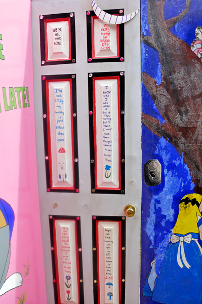 Huntsville Botanical Garden door maze