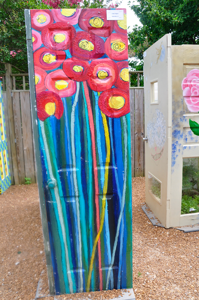 flower door
