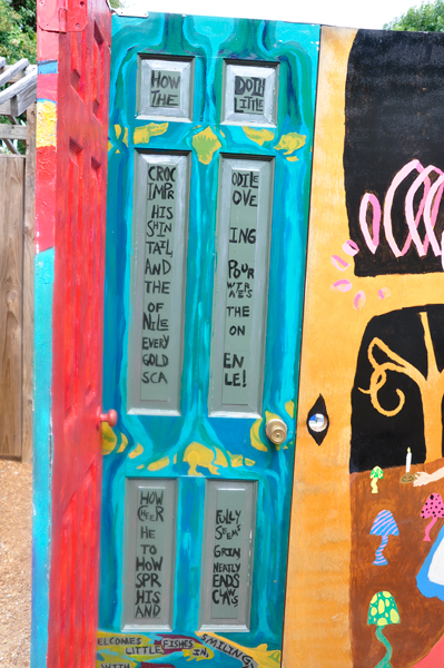 Huntsville Botanical Garden door maze