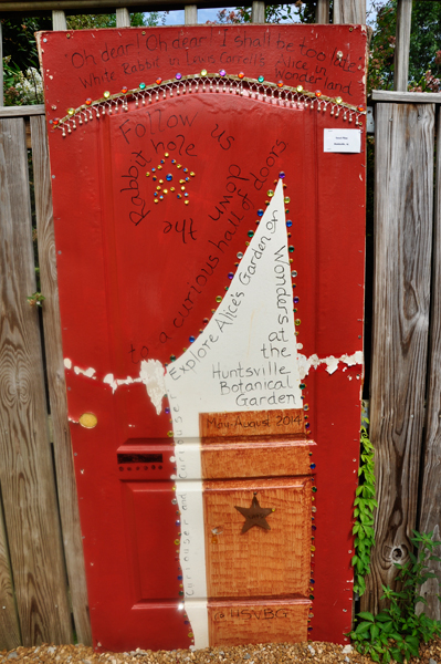 Huntsville Botanical Garden door maze