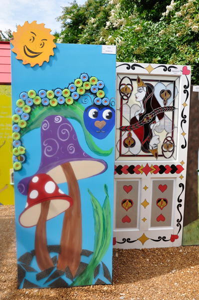 Huntsville Botanical Garden door maze