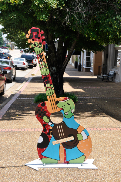 painted guitar