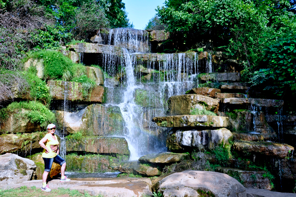 Karen Duquette at Cold Water Falls