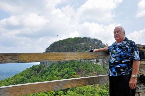 Lee Duquette at Pilot Mountain