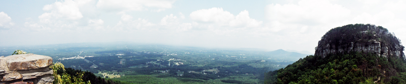 Pilot Mountain panorama