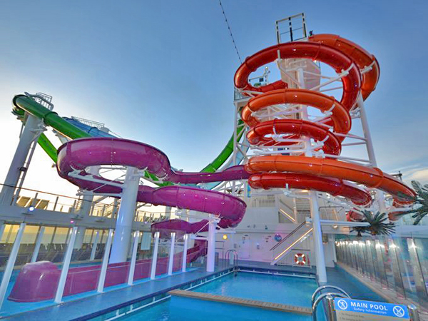 waterslides