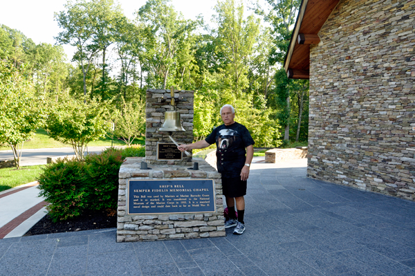 Lee Duquette at The Semper Fidelis Memorial Chapel