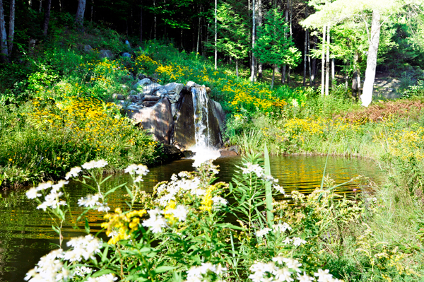 small waterfall