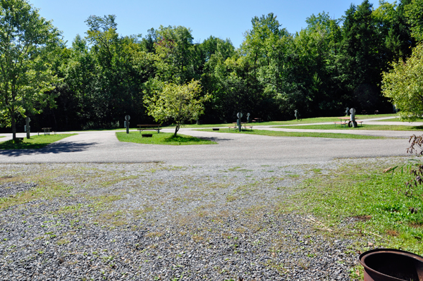 wonderful gravel roads and nicely gravel sites