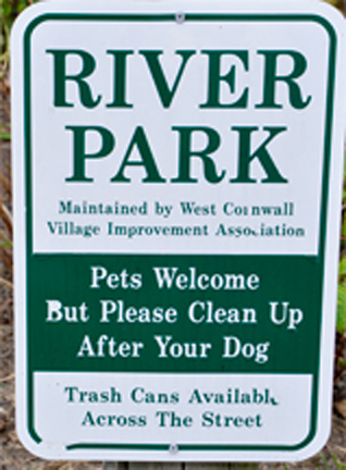 River Park sign
