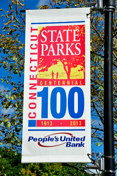 Connecticut State Park sign
