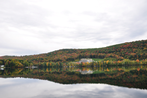 fall foliage on Jacob's Ladder Scenic Byway