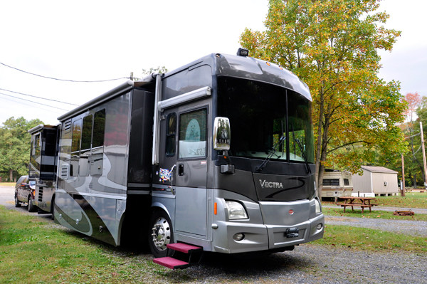 the RV of the two RV Gypsies