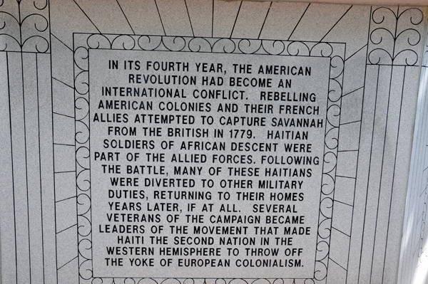 African soldiers monument