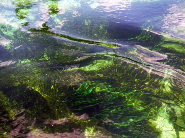 Crystal clear water