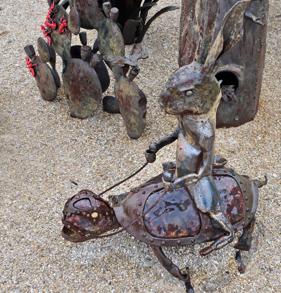 Artwork outside of the Gift Shop