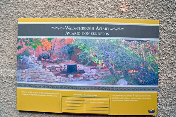 aviary sign