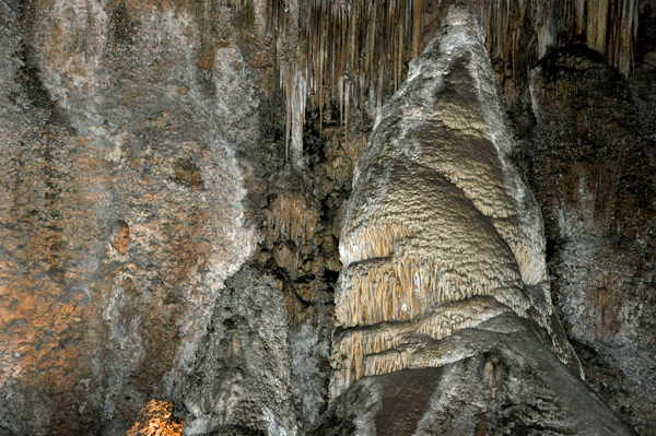 speleothems in Carlsbad Cavern