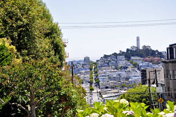 view of the city